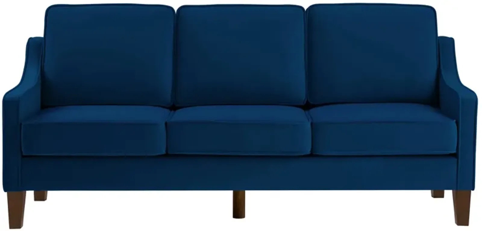 Merax Upholstered Velvet Sofa Couch with Wood legs