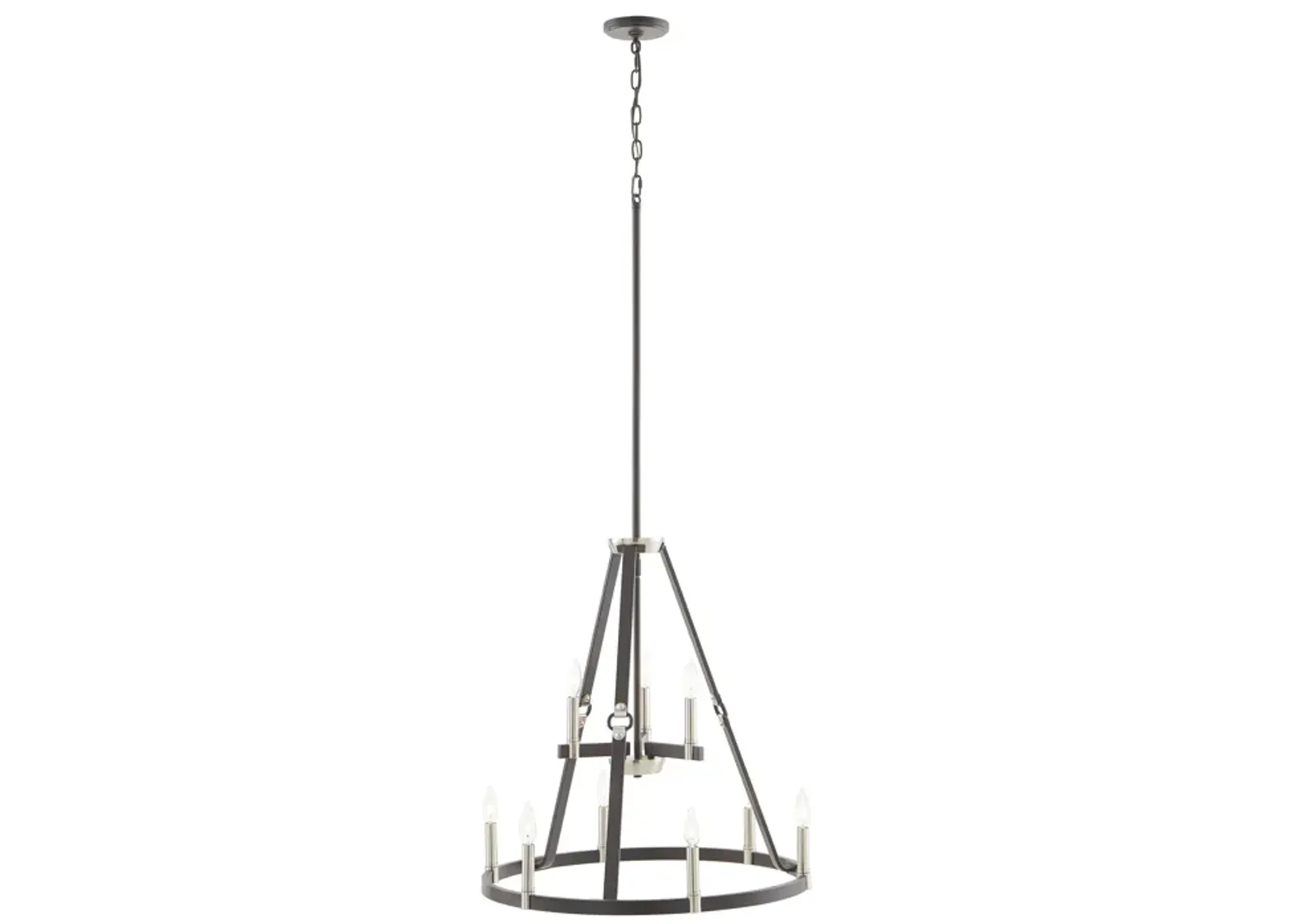 Armstrong Grove 25" Wide 9-Light Chandelier