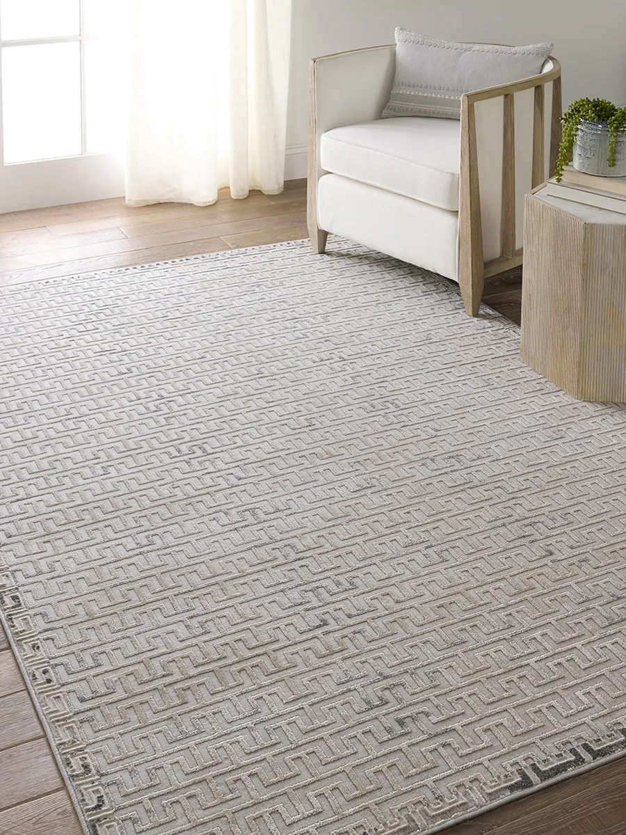 Sundar Ba x ley Gray 5'3" x 8' Rug