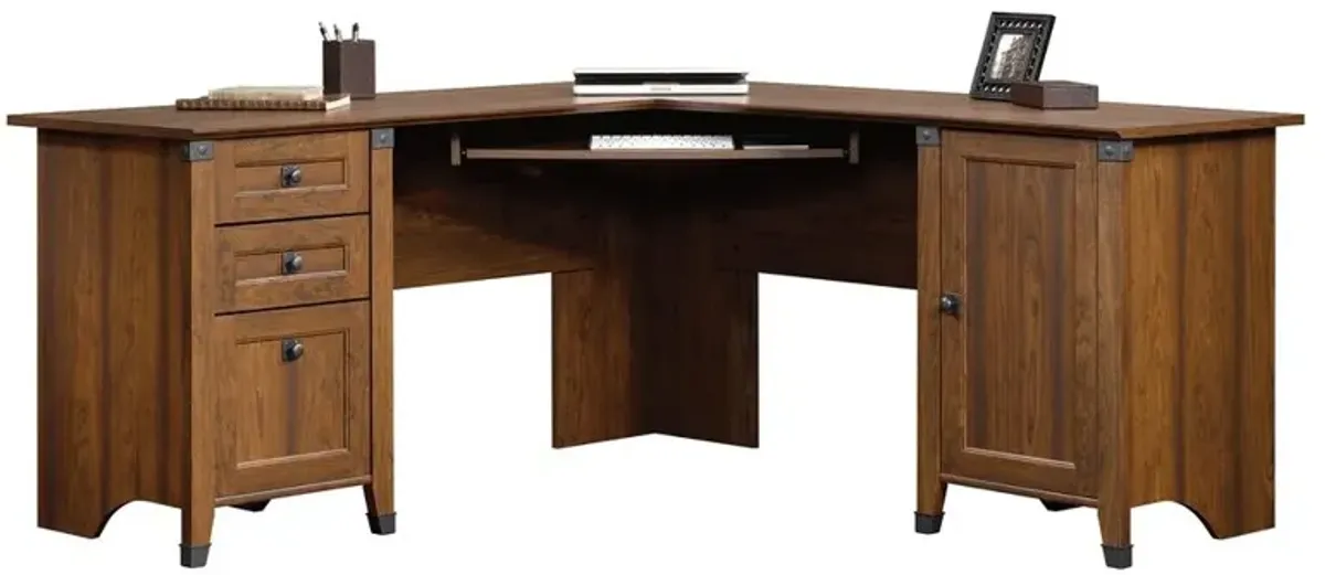 Sauder Carson Forge Corner Computer Desk Wc A2