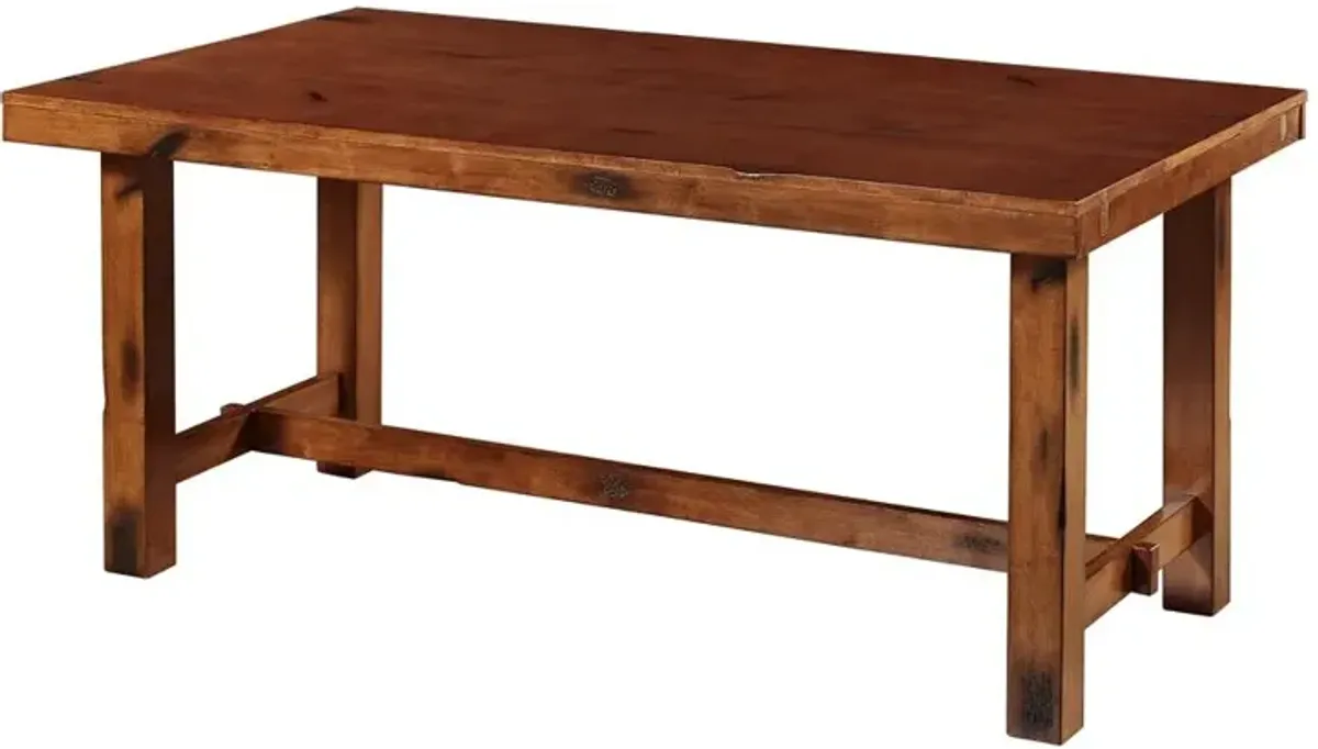 Belen Kox Rustic Oak Extendable Dining Table - Harvest, Belen Kox