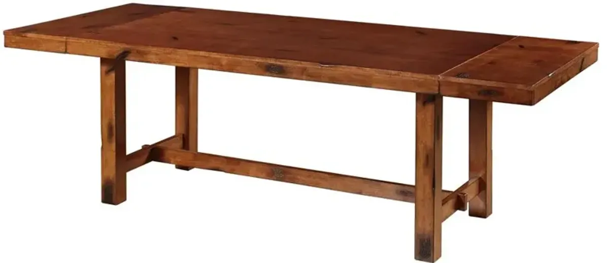 Belen Kox Rustic Oak Extendable Dining Table - Harvest, Belen Kox