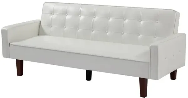 Sofa & Sofa Bed-White PU
