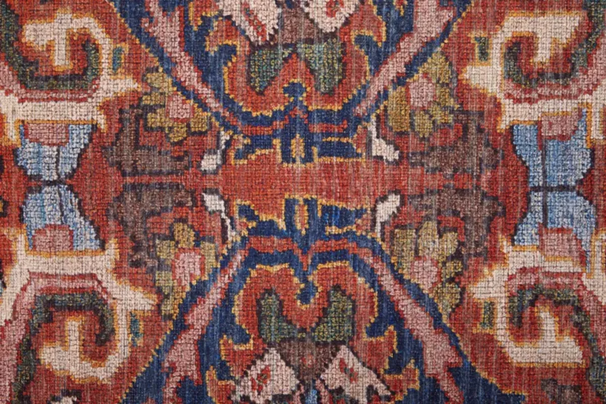 Rawlins 39HMF Red/Tan/Blue 5'3" x 7'6" Rug