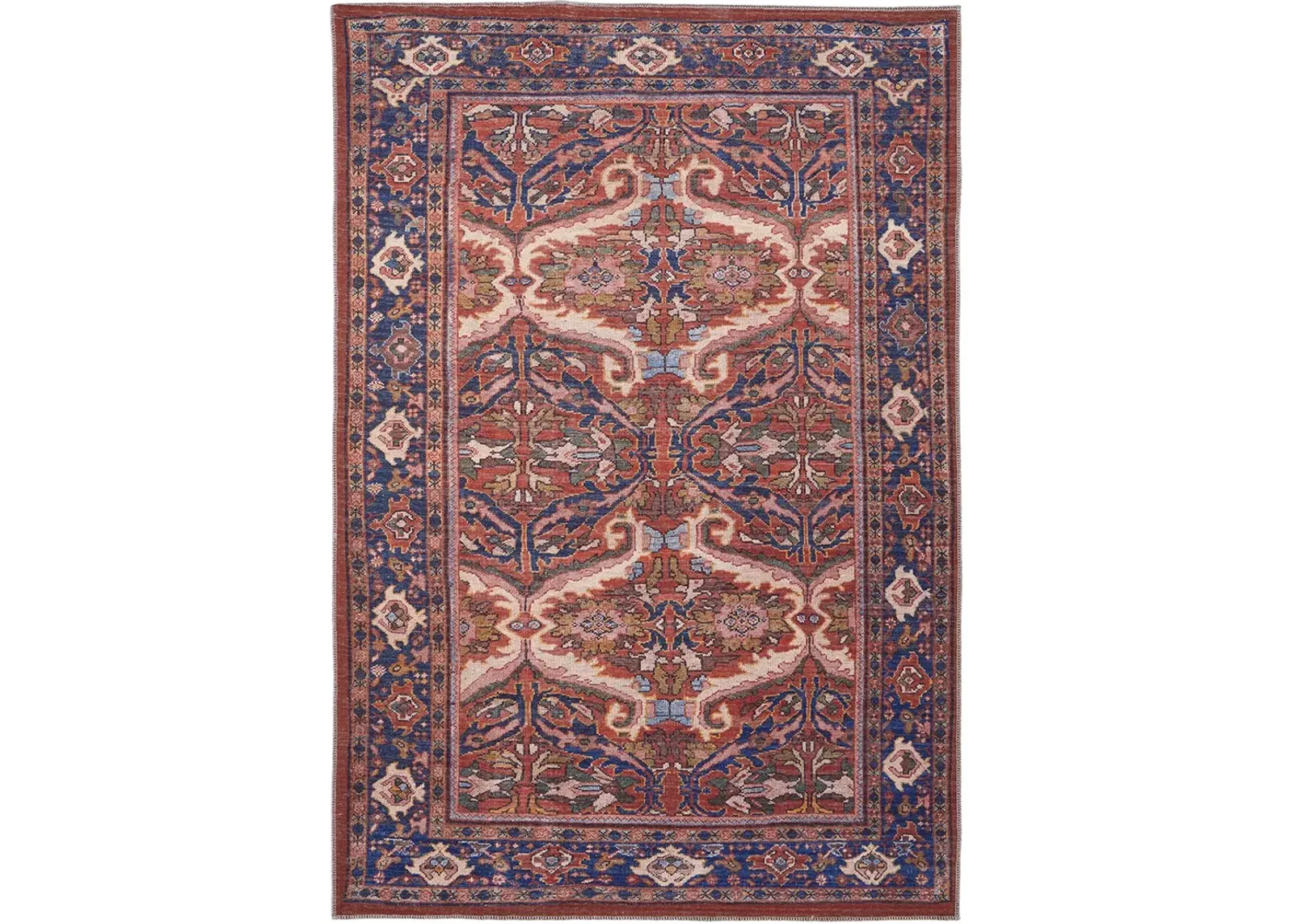 Rawlins 39HMF Red/Tan/Blue 5'3" x 7'6" Rug