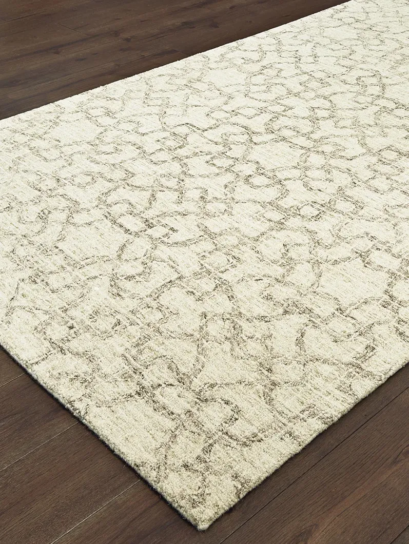 Tallavera 3'6" x 5'6" Tan Rug