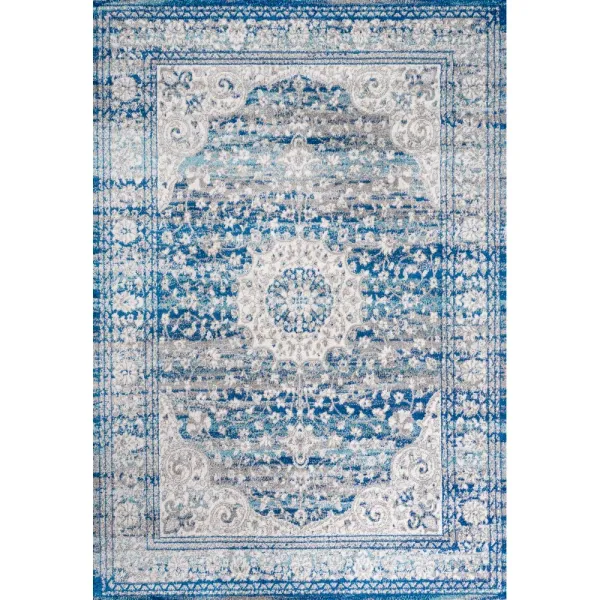 Scala Ornate Bohemian Medallion Area Rug
