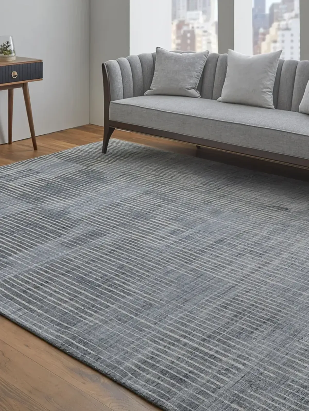 Eastfield 69AHF 12' x 15' Blue/Ivory/Gray Rug