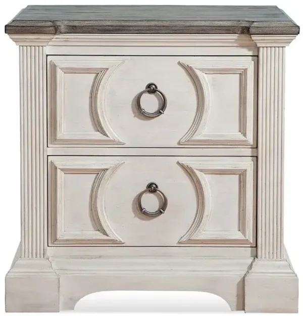 Brighten Nightstand - Antique White