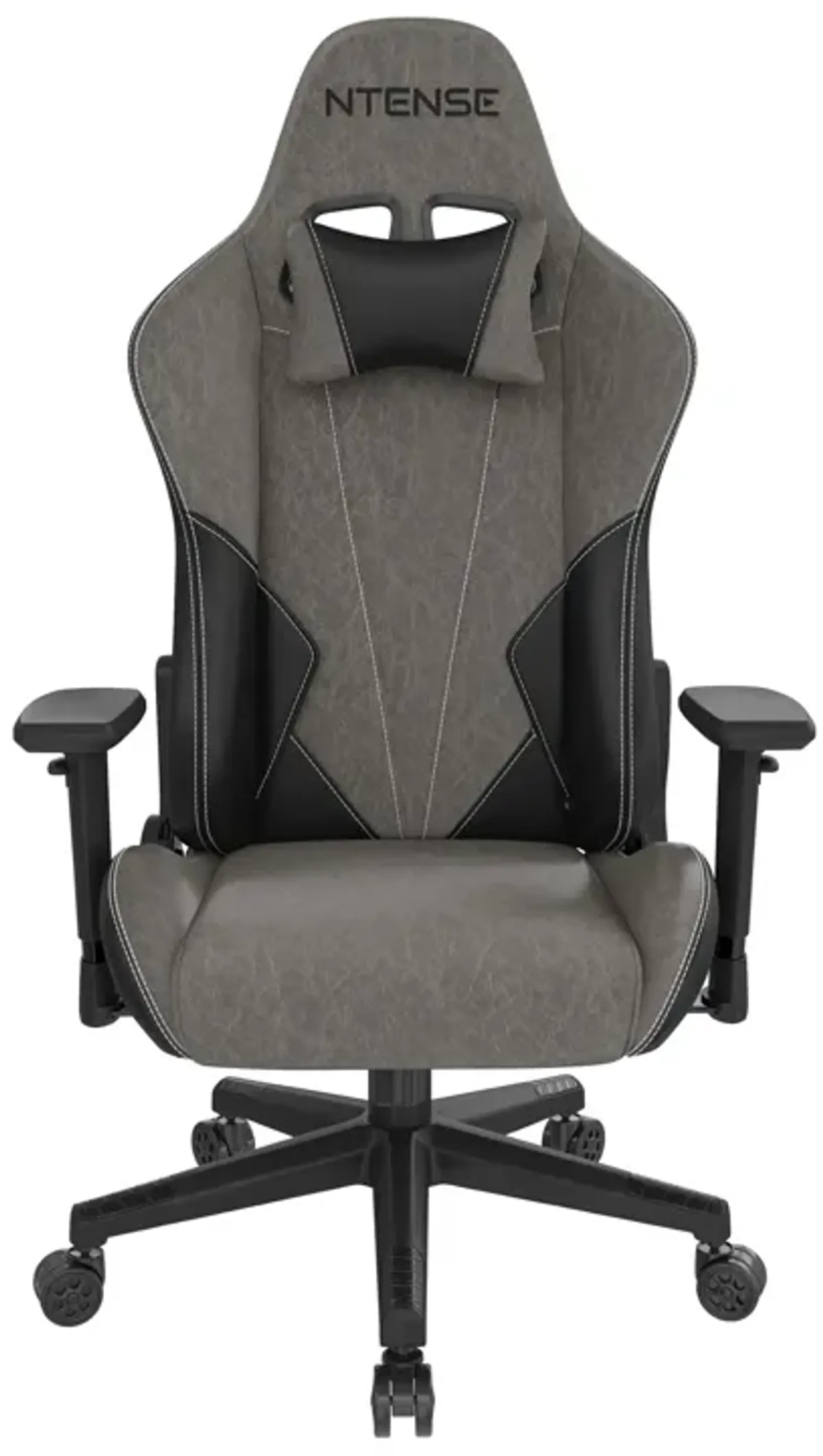 Quantum Gaming and Office Chair, Black Faux Leather