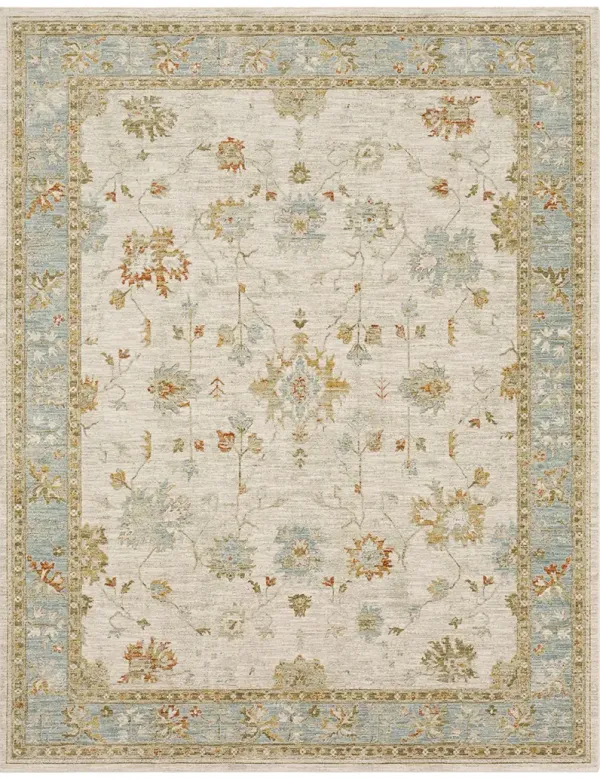 Adalia Iznik Cream 5' X 7' 6" Rug