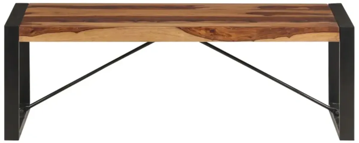 vidaXL Coffee Table 47.2"x23.6"x15.7" Solid Sheesham Wood