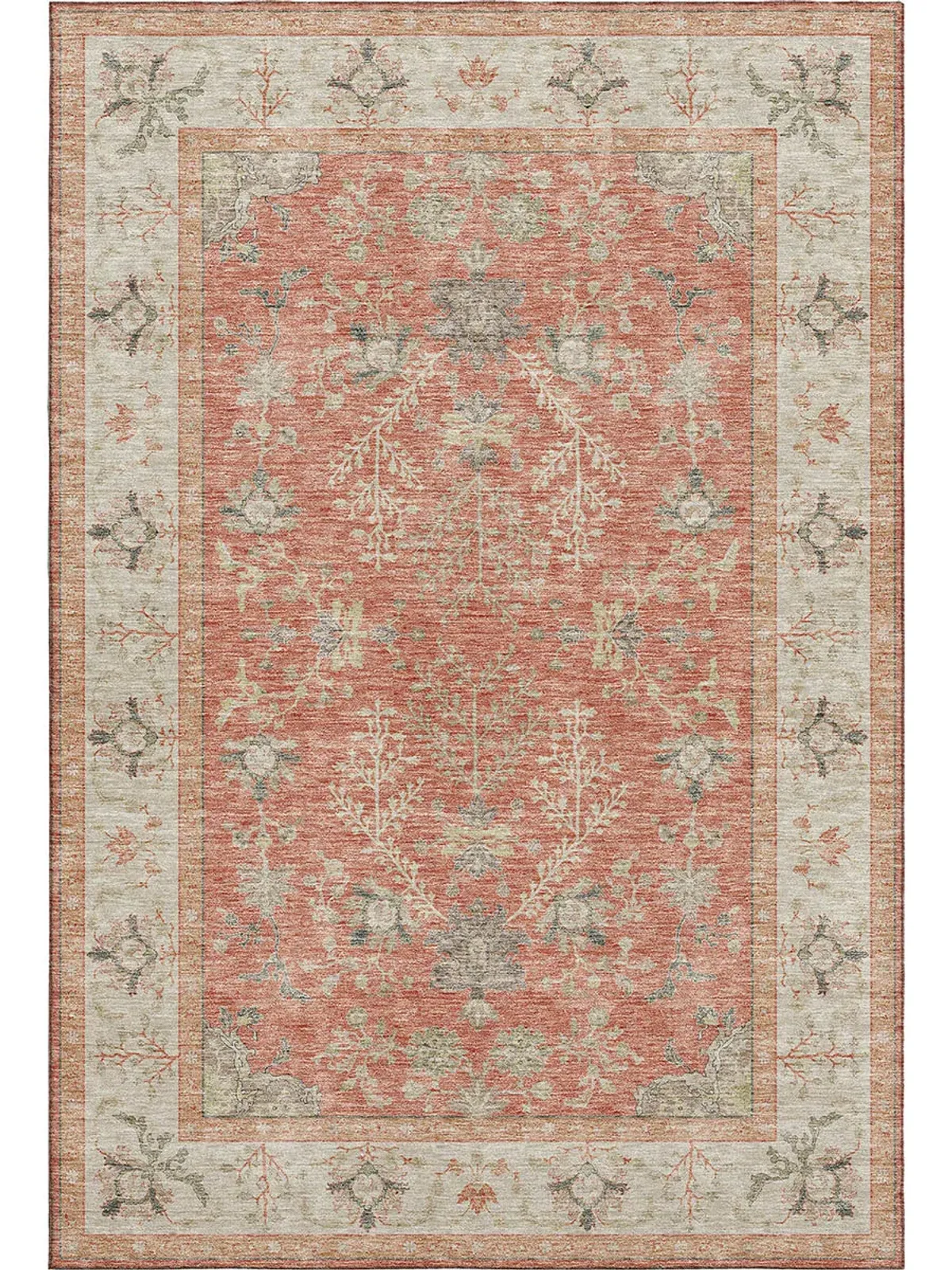 Hatay HY9 Coral 3' x 5' Rug