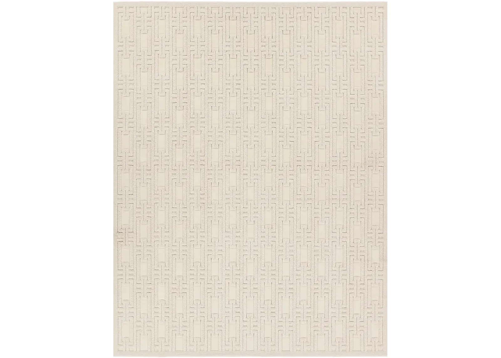 Petros Torean White 7'9" x 10' Rug