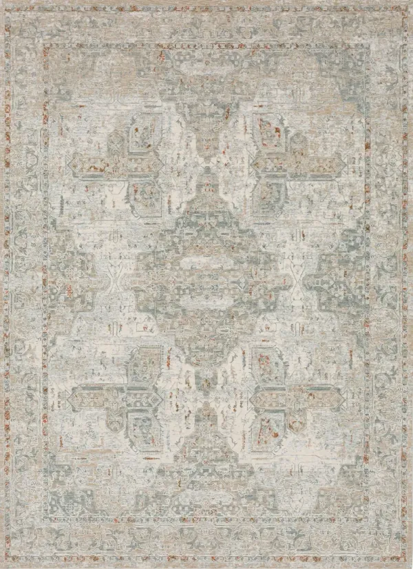 Solitude Via Salaria Cream Beige 2' 7" X 7' 3" Rug