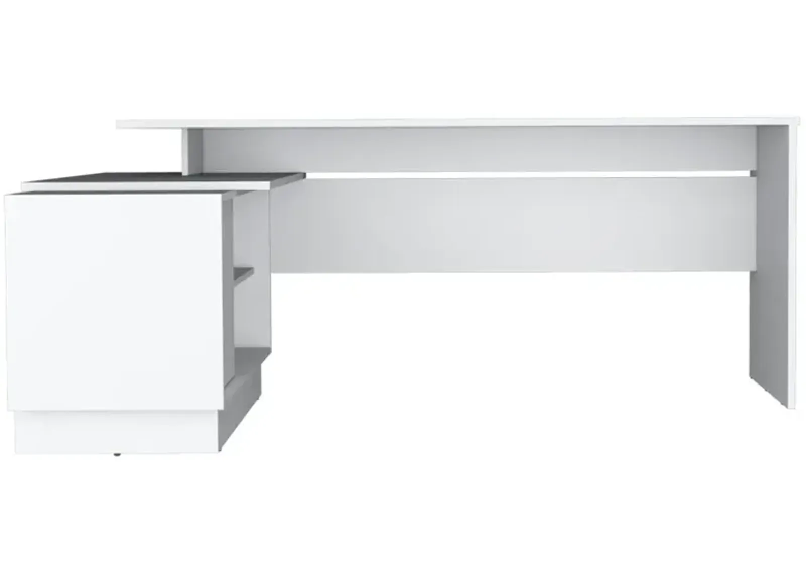 L-Shaped Desk Farrell, Office, White