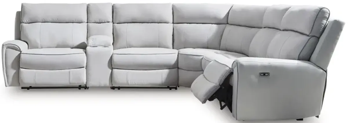 Grafton Pike 6-Piece Power Reclining Sectional