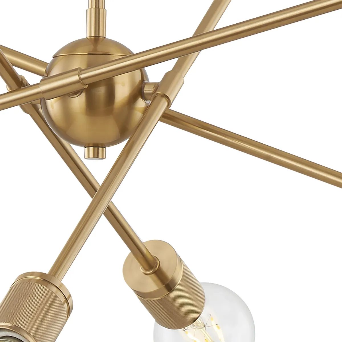 Module 22'' Gold Wide 8-Light Chandelier