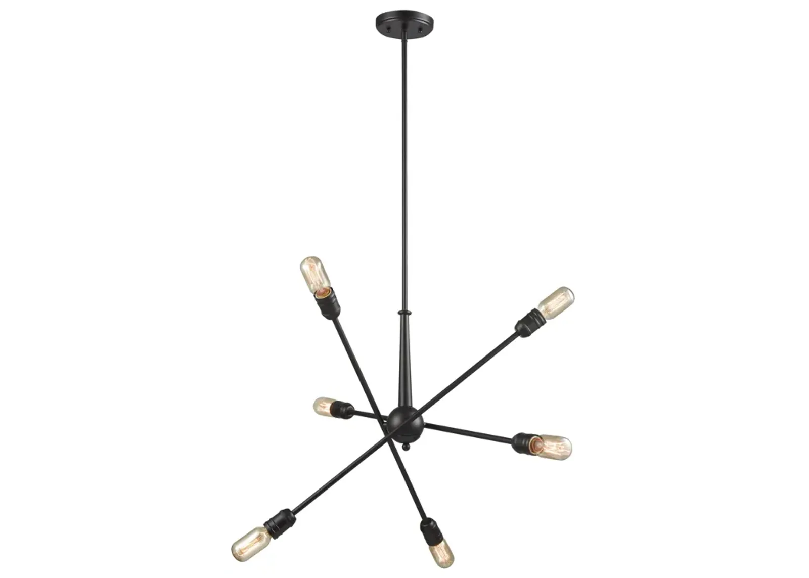 Delphine 28'' Wide 6-Light Chandelier