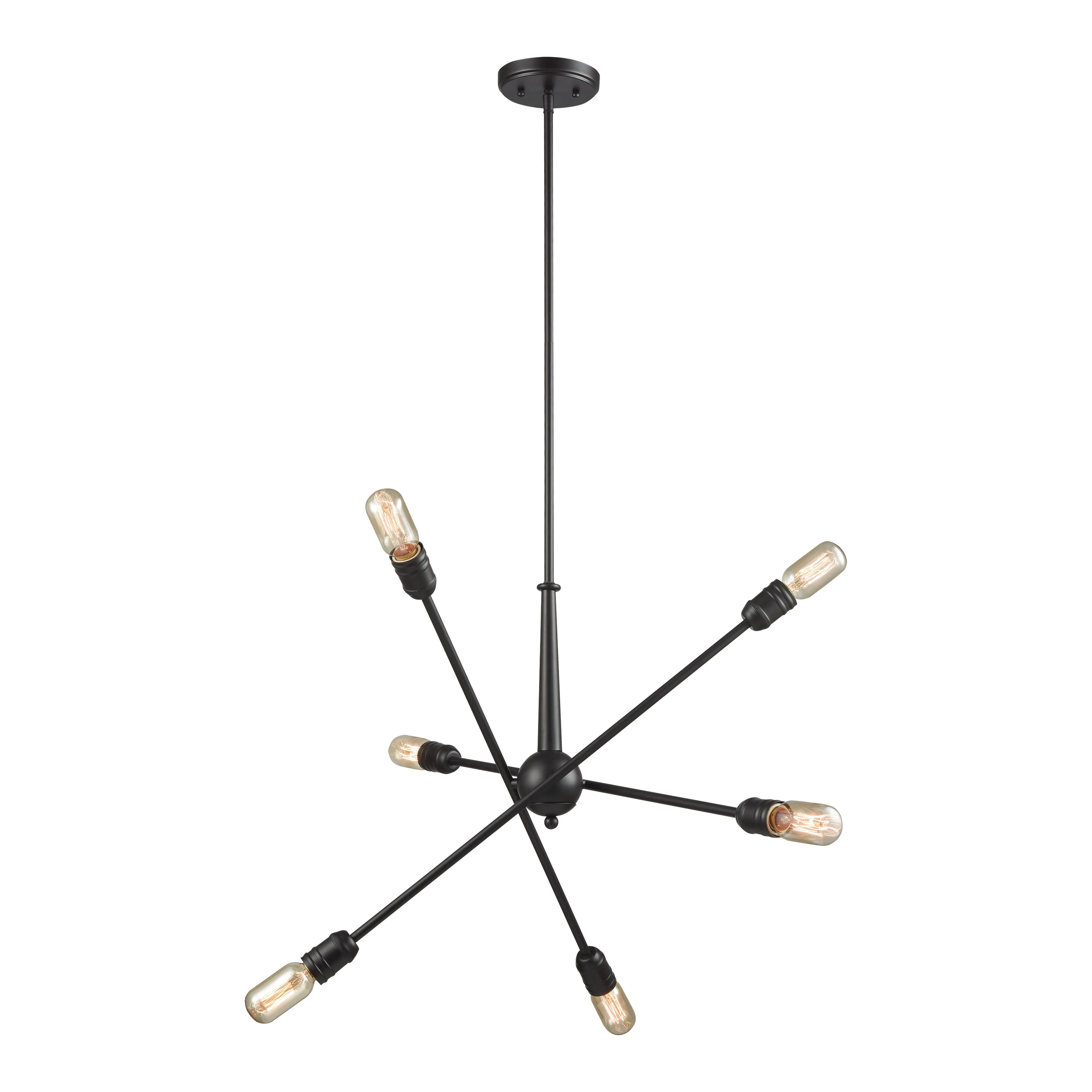 Delphine 28'' Wide 6-Light Chandelier