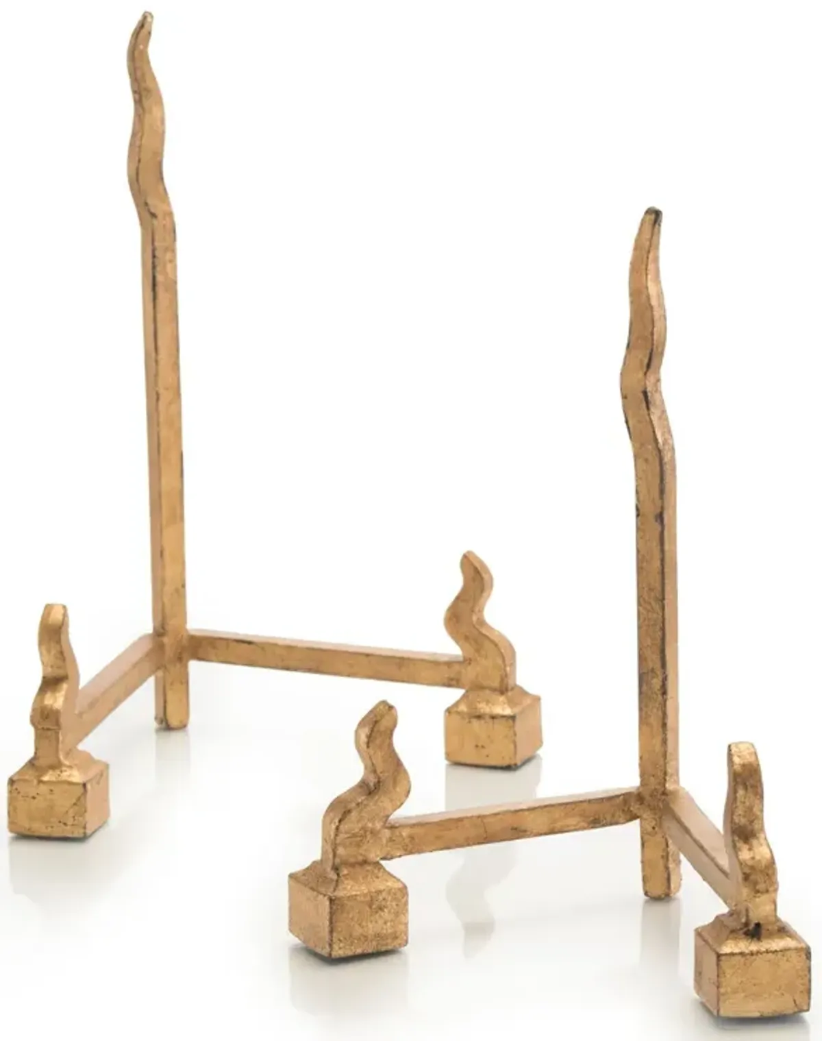 Set Of Two Forged Charger Stands