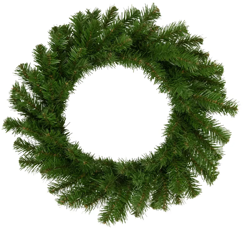 Deluxe Dorchester Pine Artificial Christmas Wreath  18-Inch  Unlit