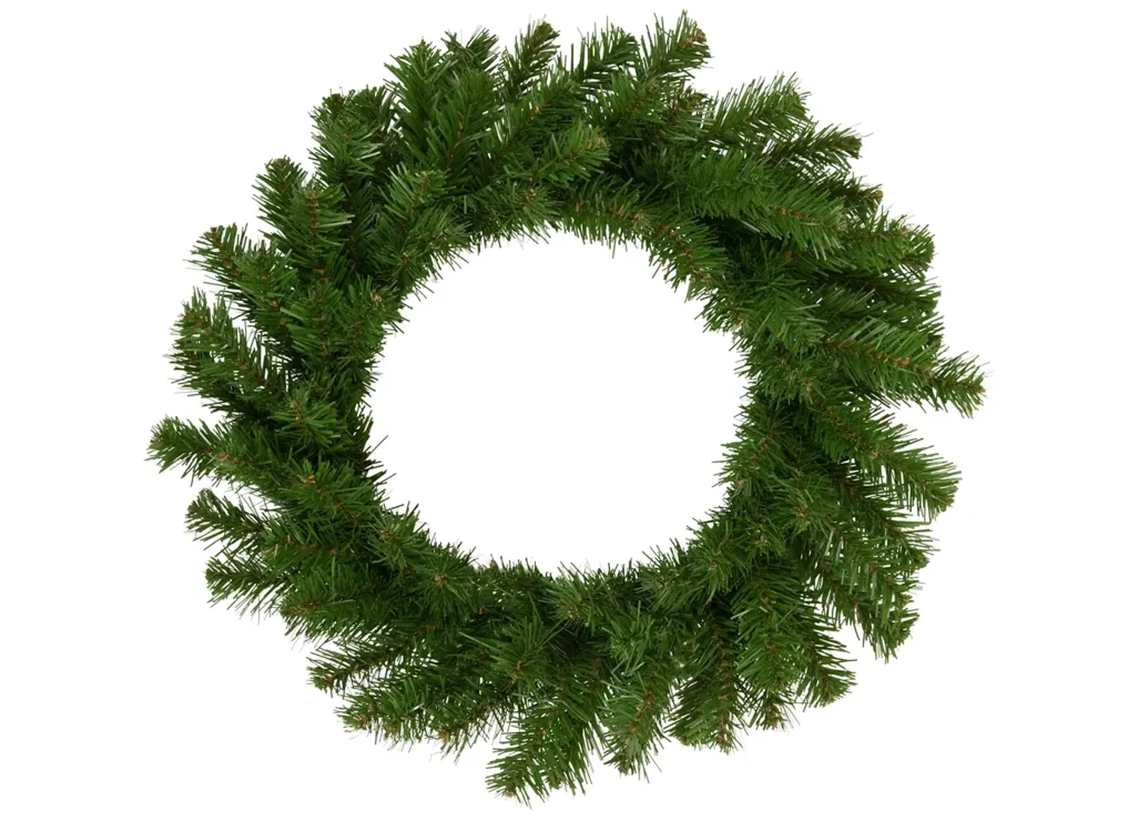 Deluxe Dorchester Pine Artificial Christmas Wreath  18-Inch  Unlit