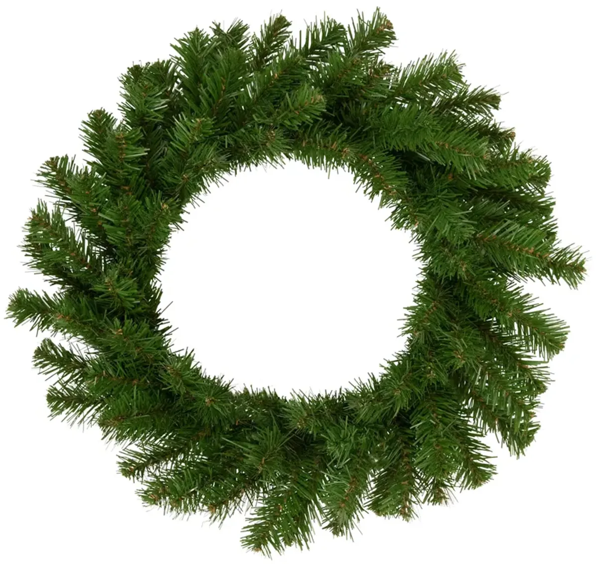 Deluxe Dorchester Pine Artificial Christmas Wreath  18-Inch  Unlit