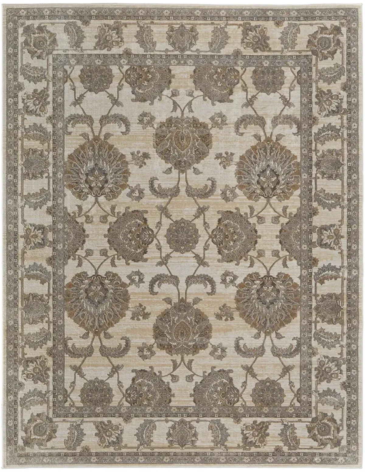 Celene 39KZF Tan/Ivory/Brown 7'9" x 10' Rug