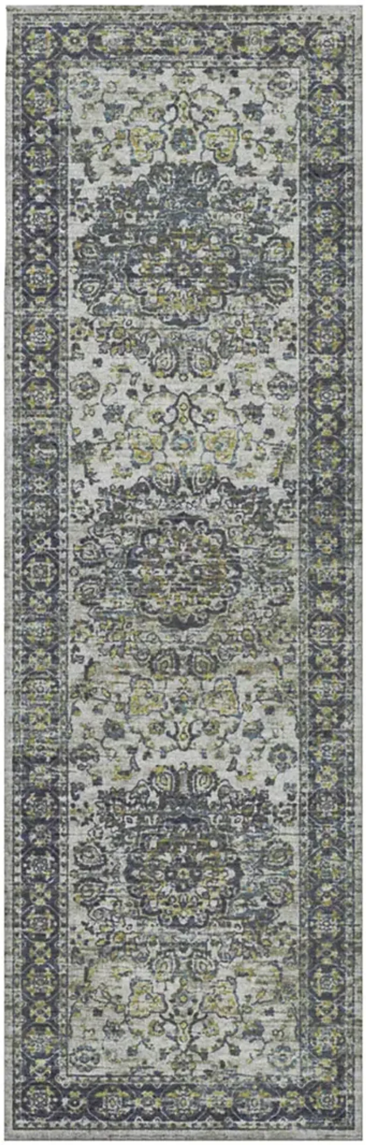 Tuscany TU1 Silver 2'6" x 10' Rug