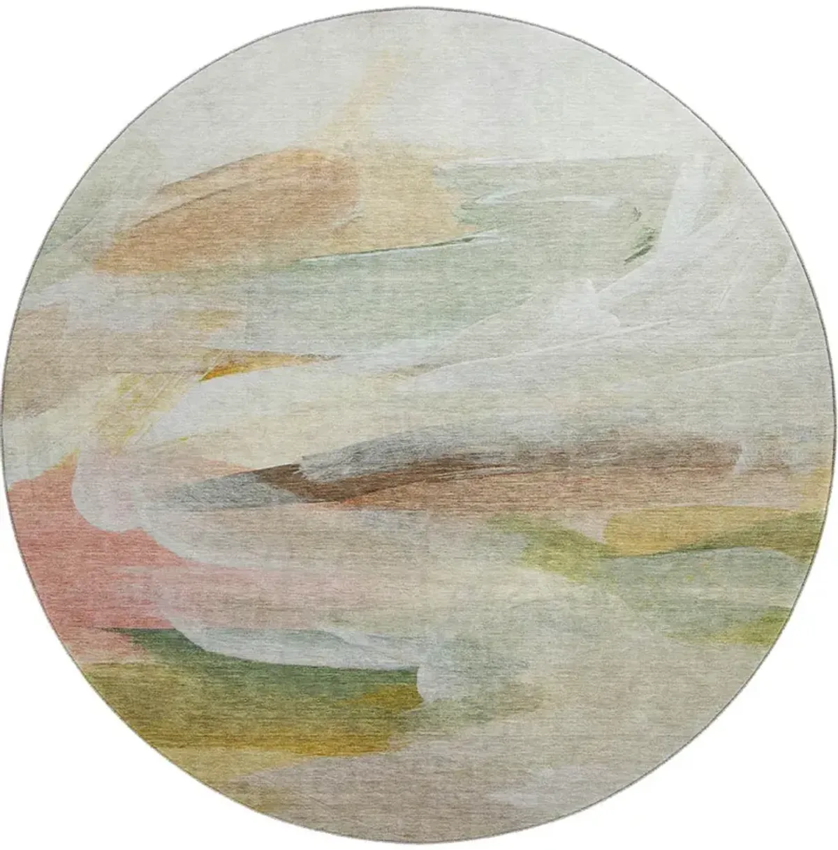 Ravenna RN11 Linen 8' Round Rug