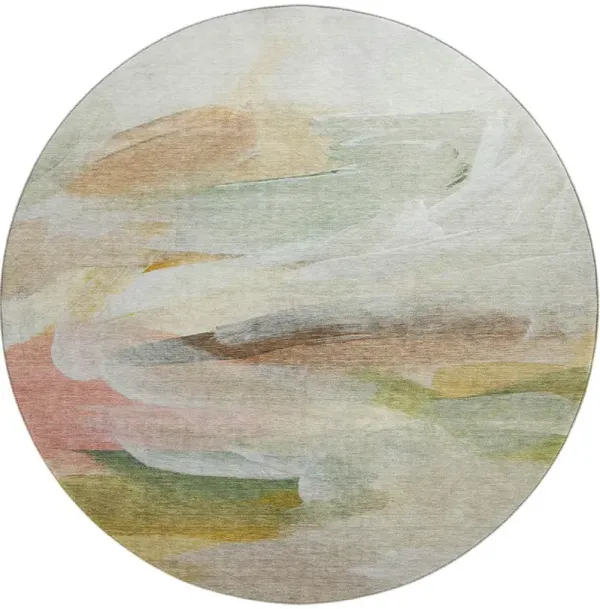 Ravenna RN11 Linen 8' Round Rug