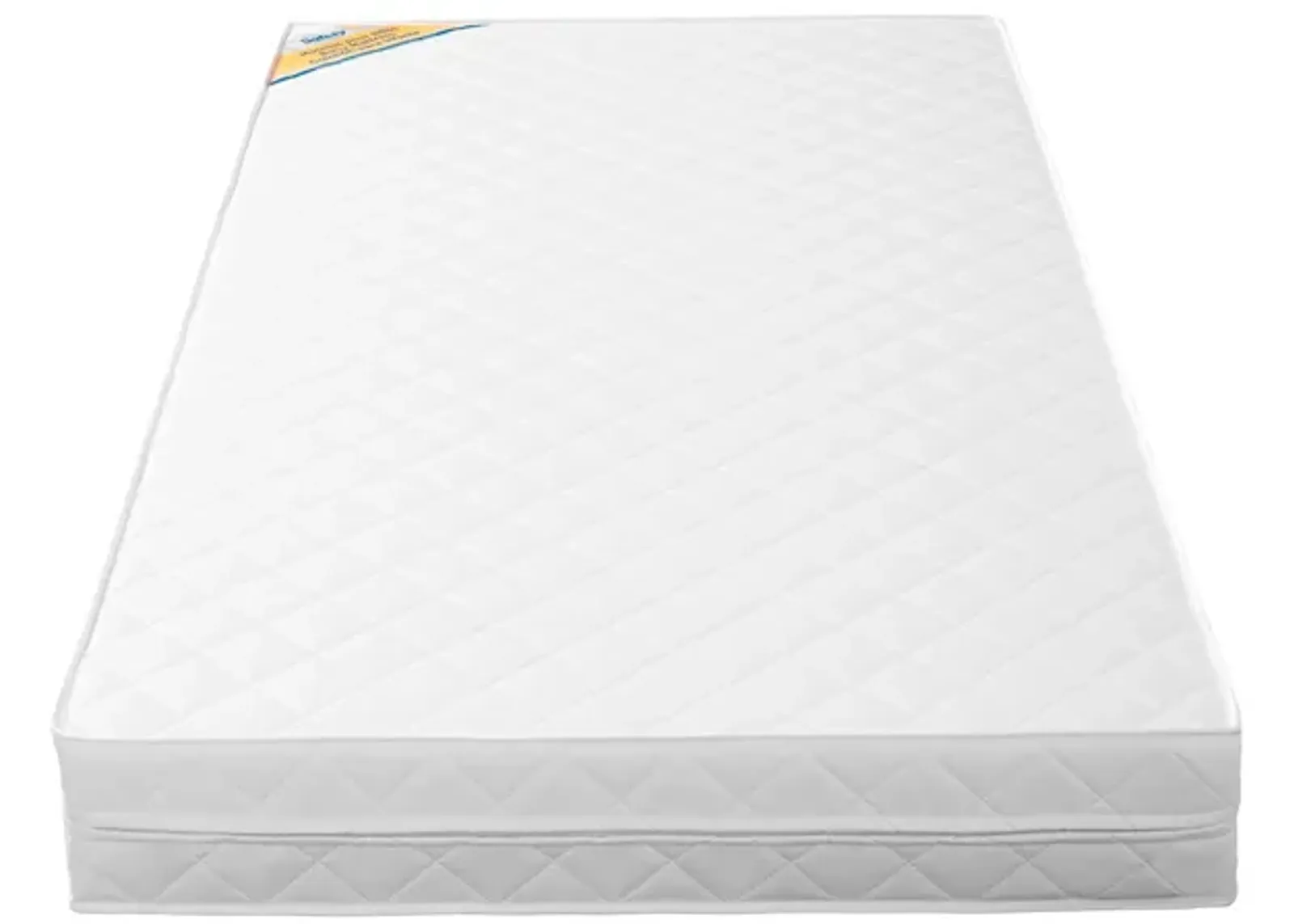 Transitions Crib and Toddler Bed Mattress, White