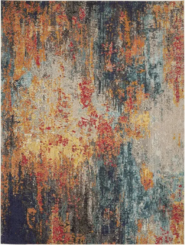 Celestial CES15 Multicolor 6'7" x 9'7" Rug
