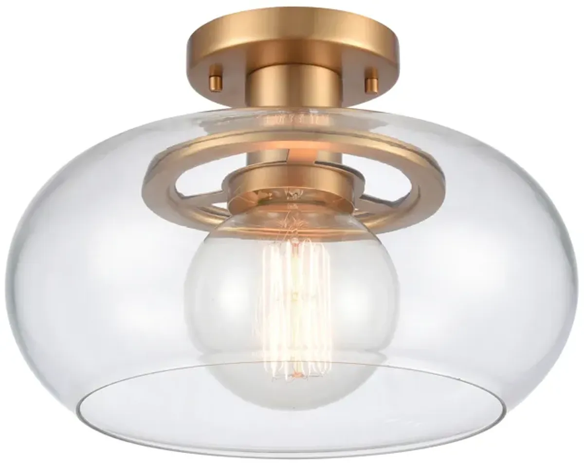 Clement 1-Light Semi Flush Mount