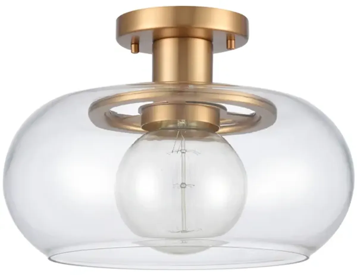 Clement 1-Light Semi Flush Mount