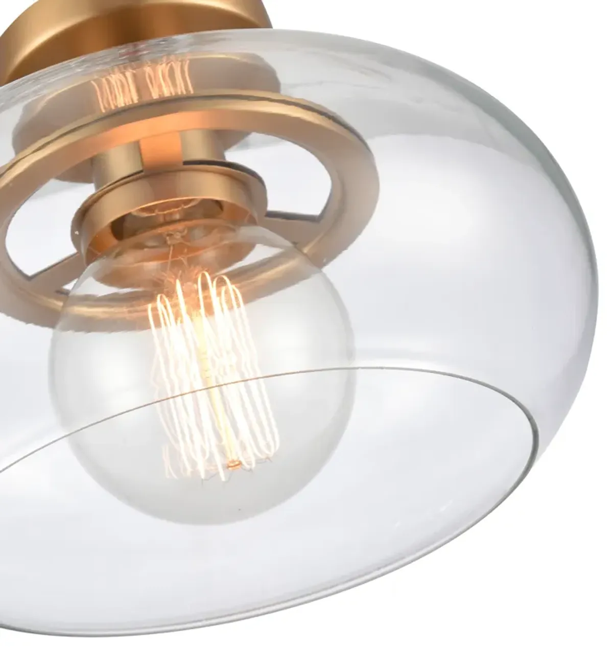 Clement 1-Light Semi Flush Mount