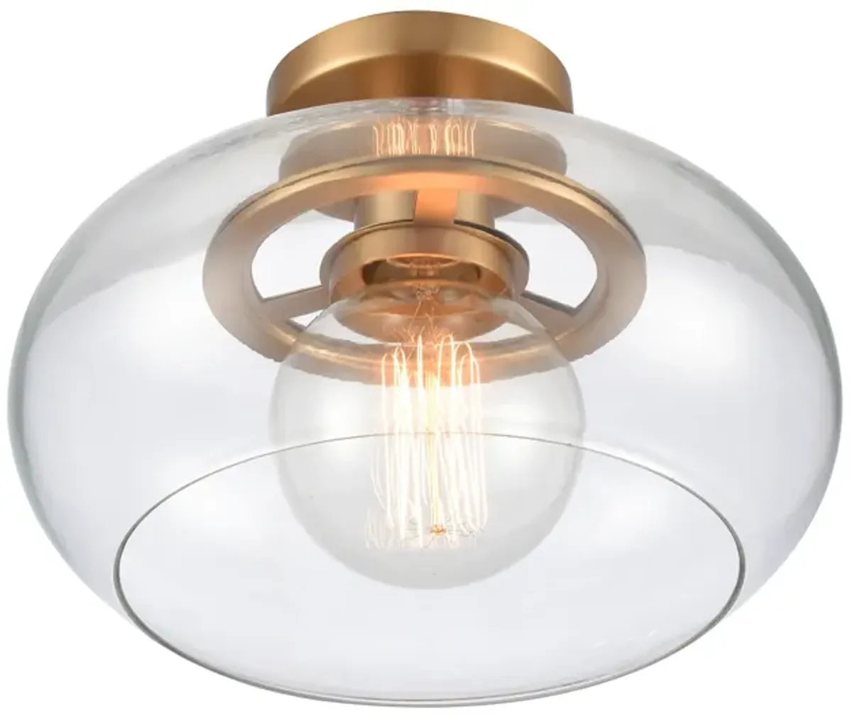 Clement 1-Light Semi Flush Mount