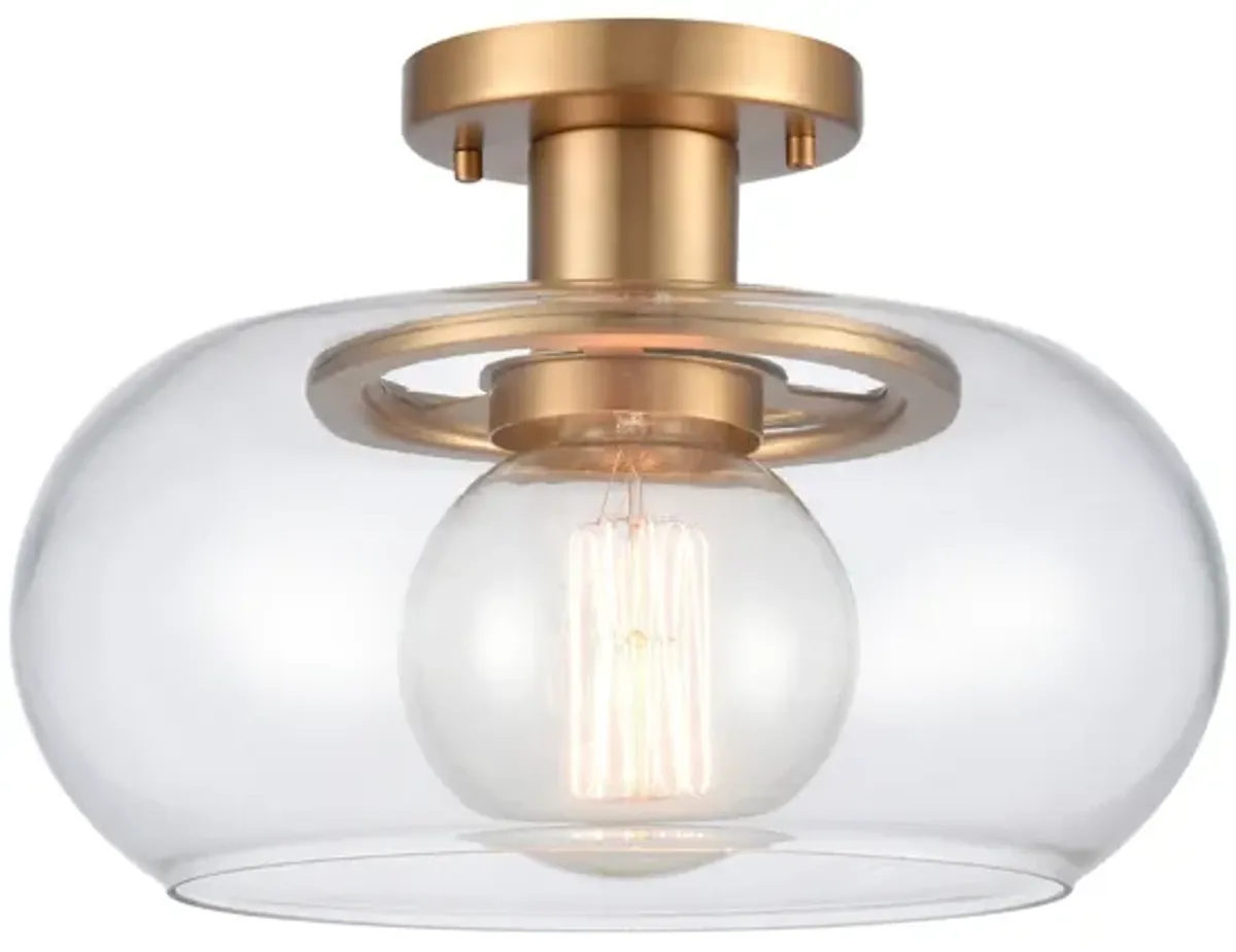 Clement 1-Light Semi Flush Mount