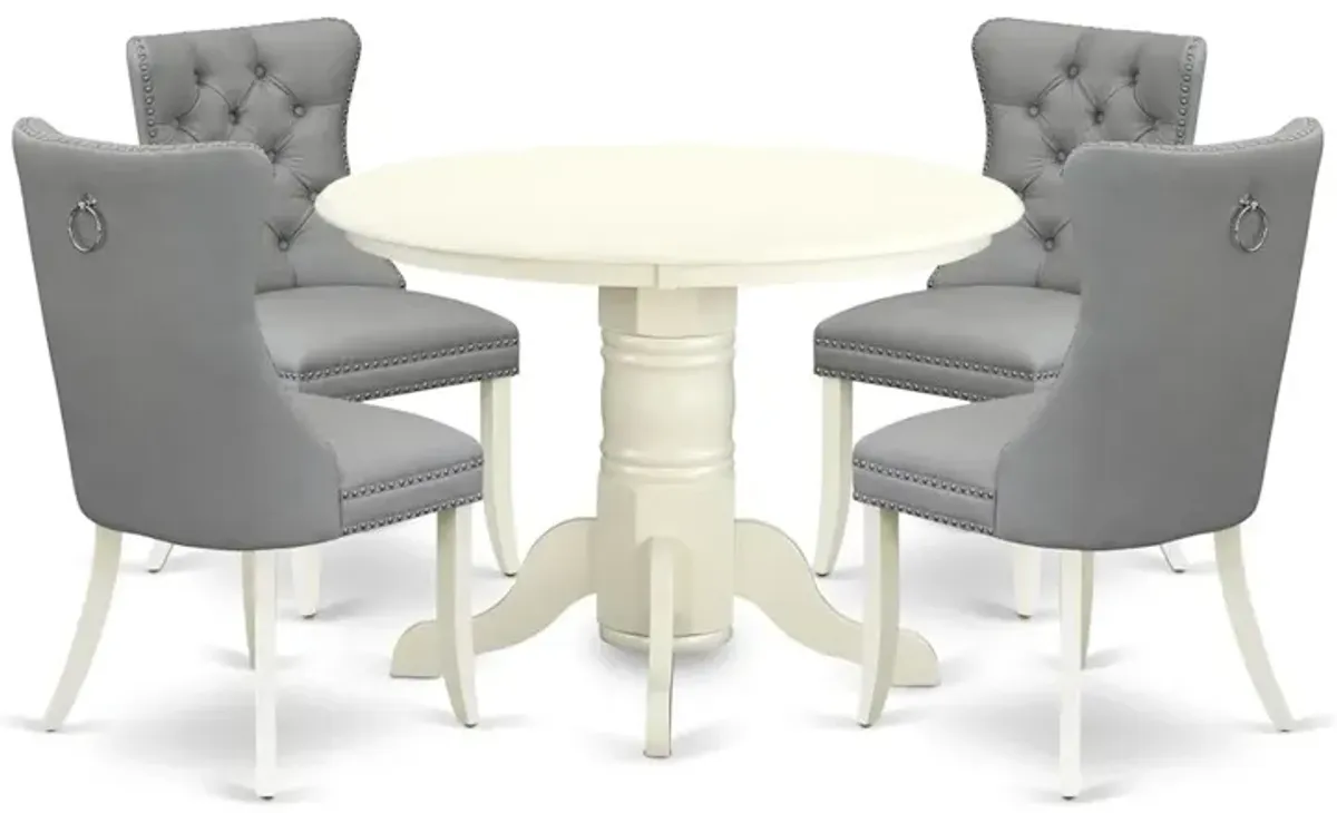 5 Piece Kitchen Table & Chairs Set