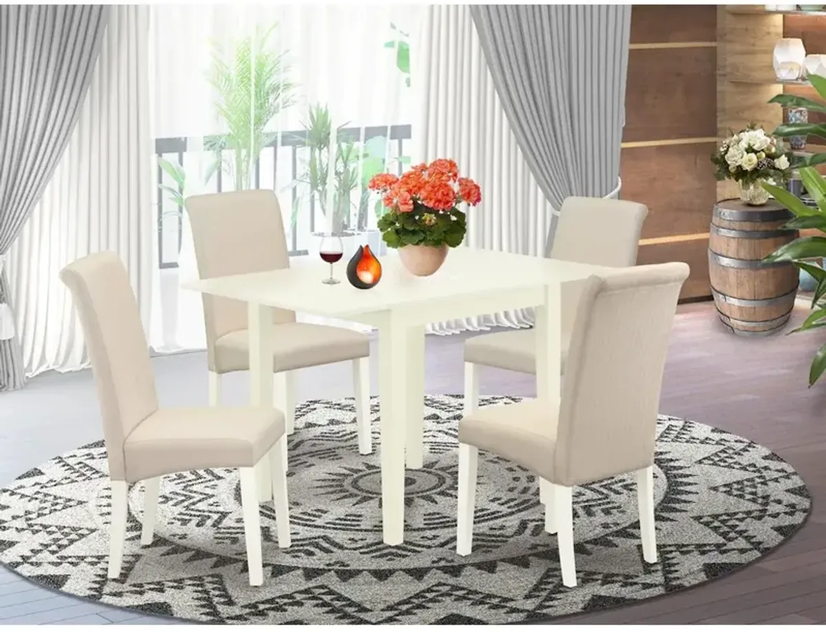 Dining Room Set Linen White