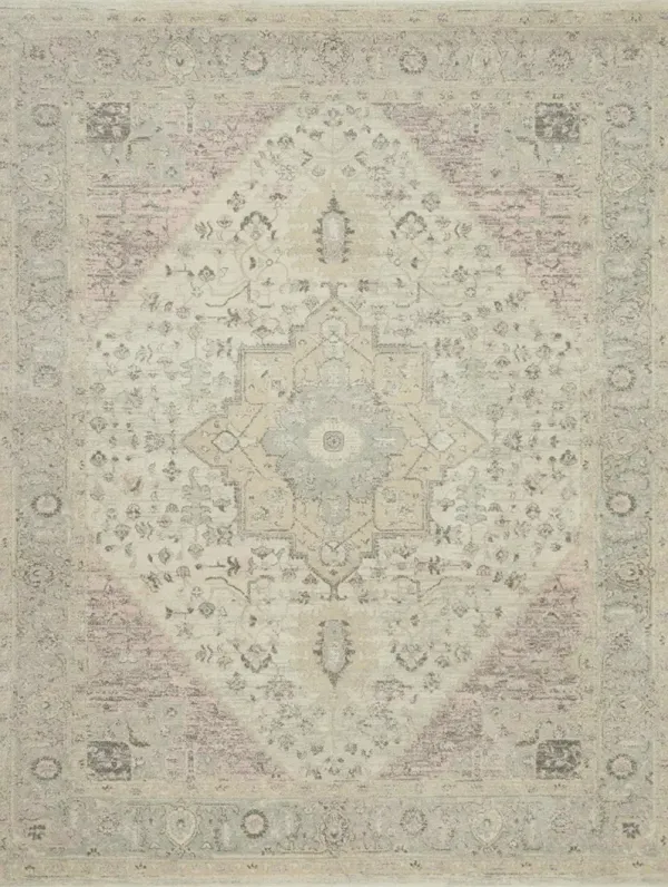 Tranquil TRA06 Ivory/Pink 8' x 10' Rug