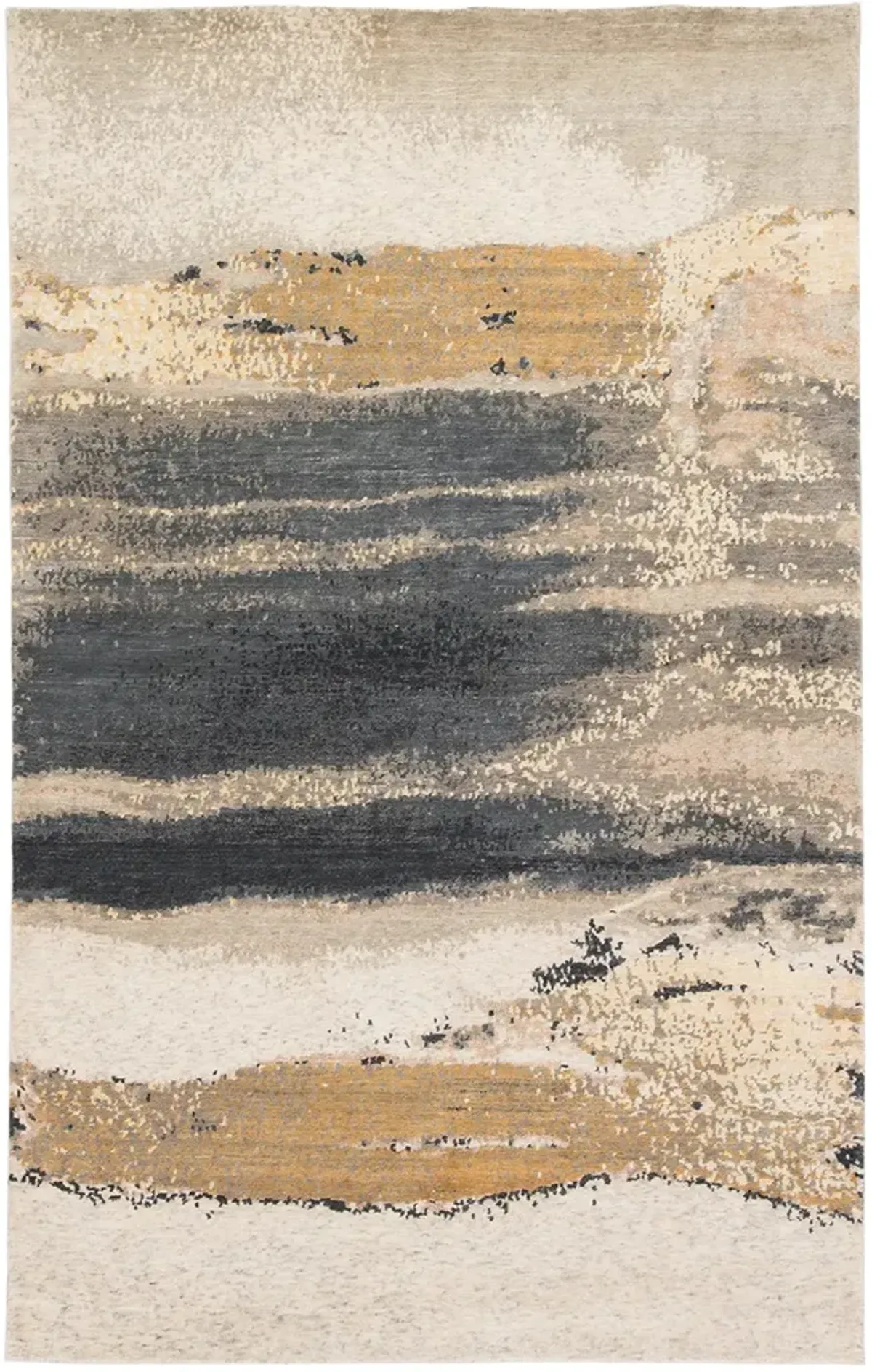 Wabi Sabi By Zoe Bio Mignonne Yellow/Gold 5' x 8' Rug