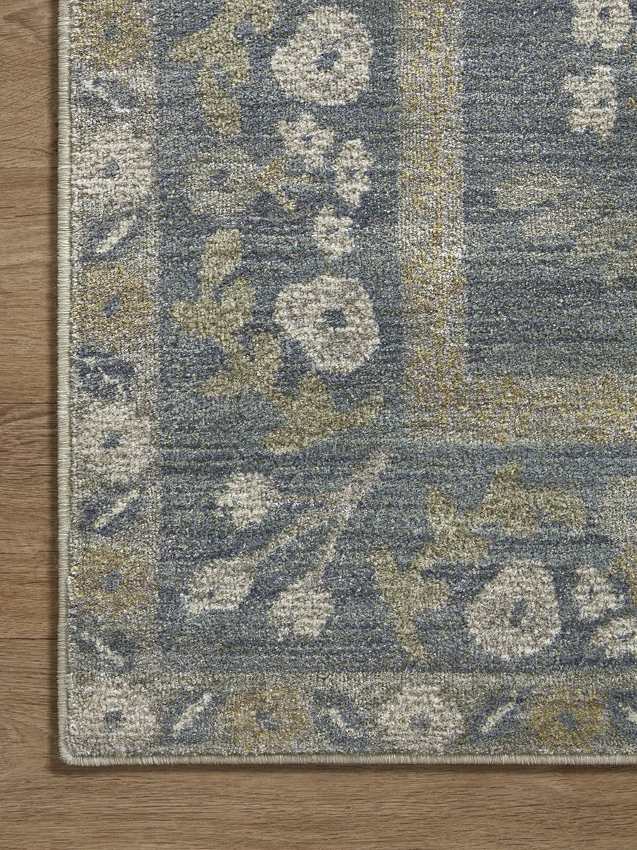 Fiore FIO01 Slate/Sage 6'3" x 9' Rug