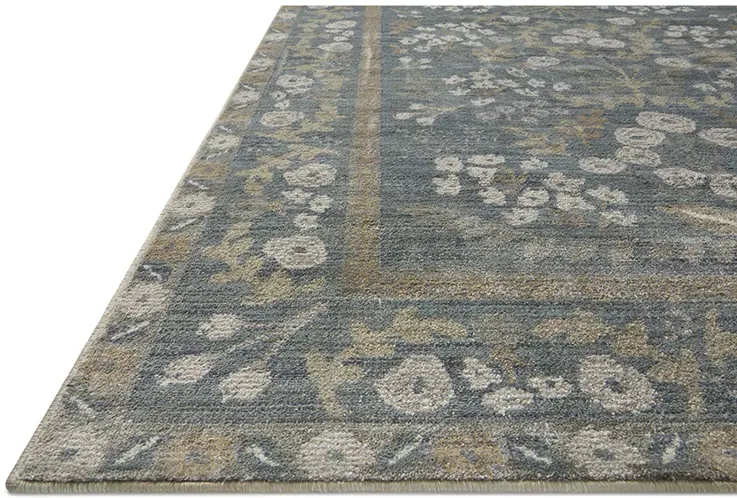 Fiore FIO01 Slate/Sage 6'3" x 9' Rug