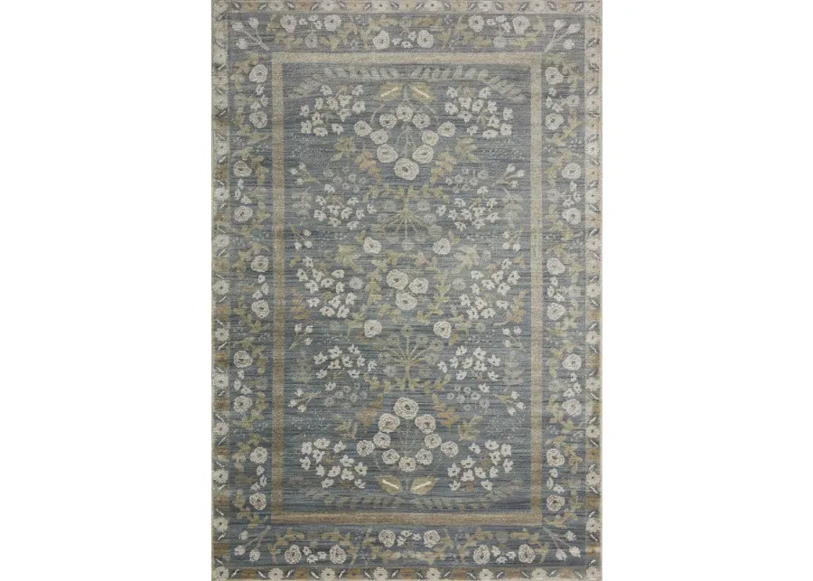 Fiore FIO01 Slate/Sage 6'3" x 9' Rug