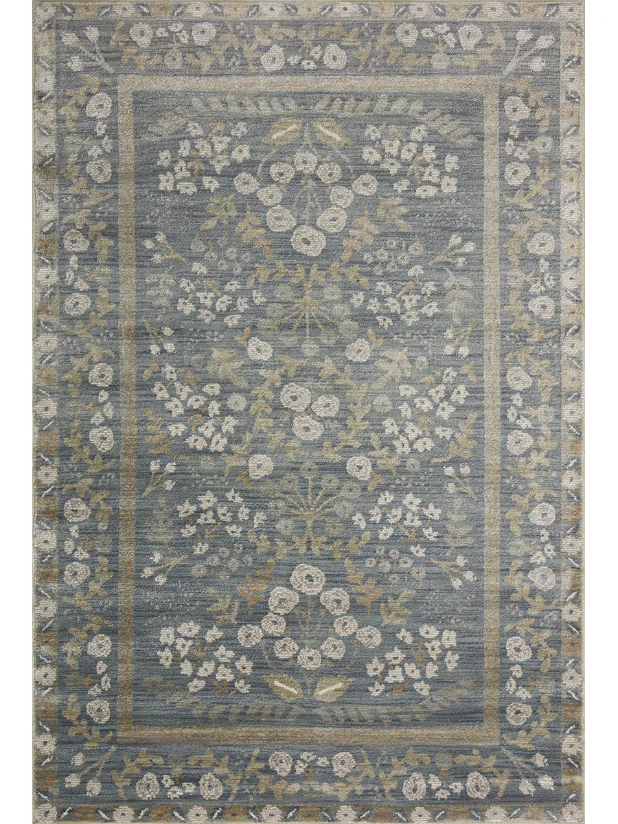 Fiore FIO01 Slate/Sage 6'3" x 9' Rug