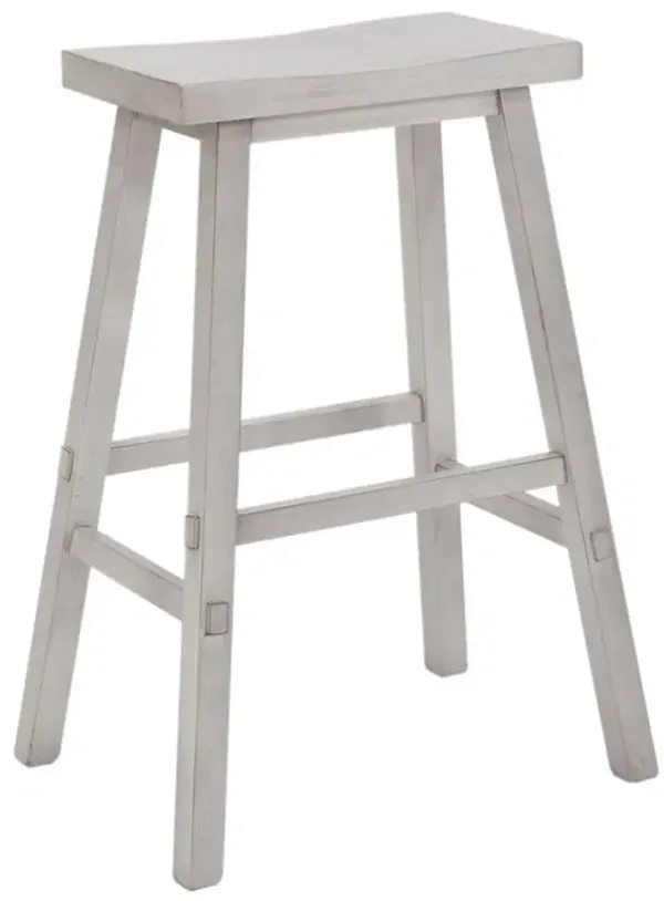 Liberty Furniture 30 Inch Sawhorse Stool- White