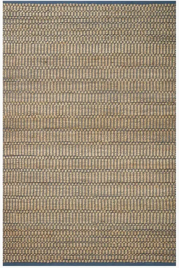 Colton CON05 Natural/Navy 7'6" x 9'6" Rug