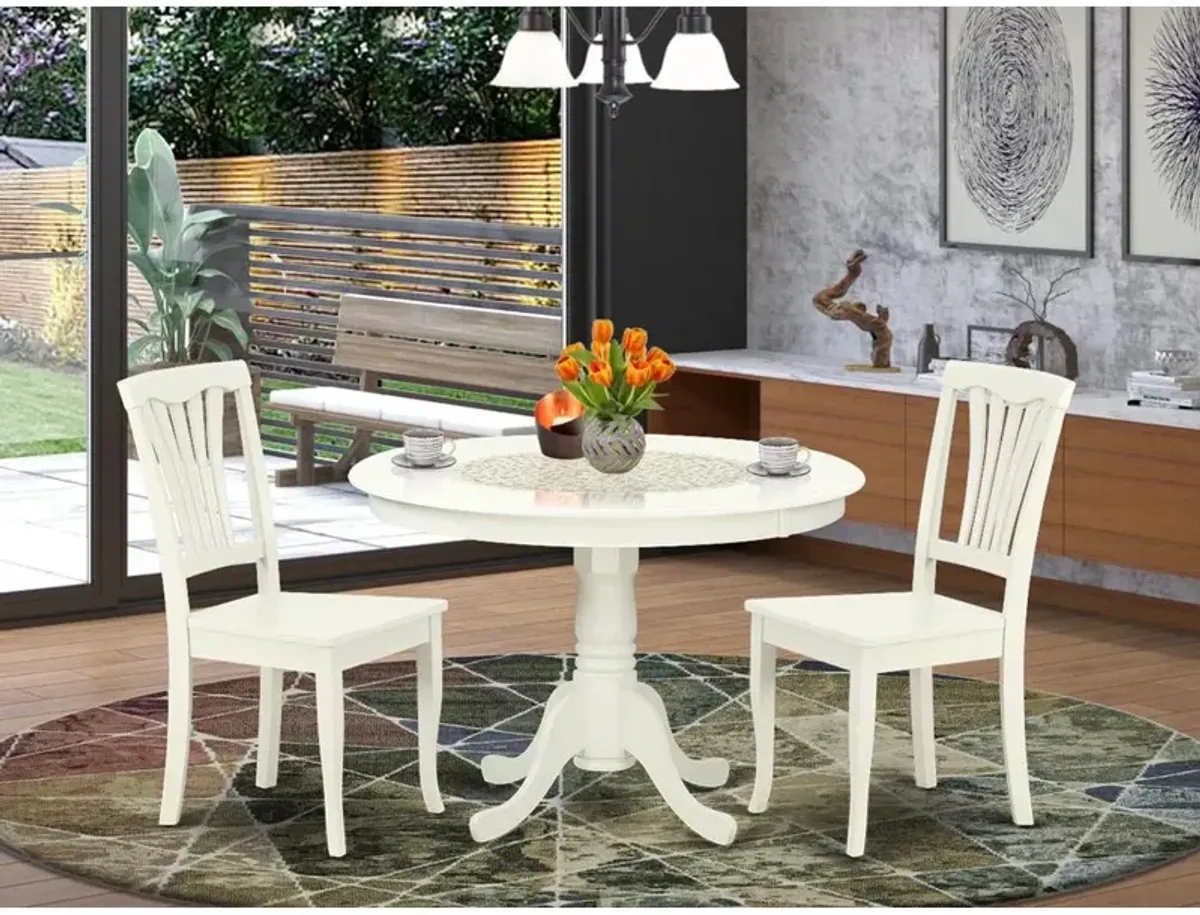 Dining Room Set Linen White